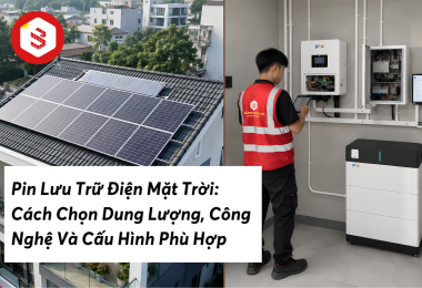 Pin Lưu Trữ Điện Mặt Trời: Cách Chọn Dung Lượng, Công Nghệ Và Cấu Hình Phù Hợp | Golden Sun Solar